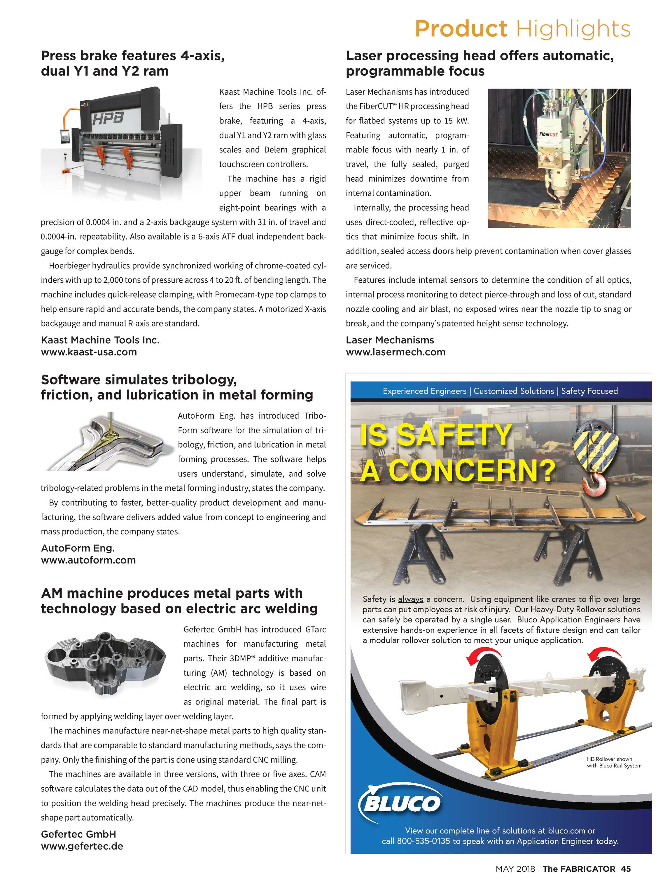 The Fabricator May 2018 Page 46